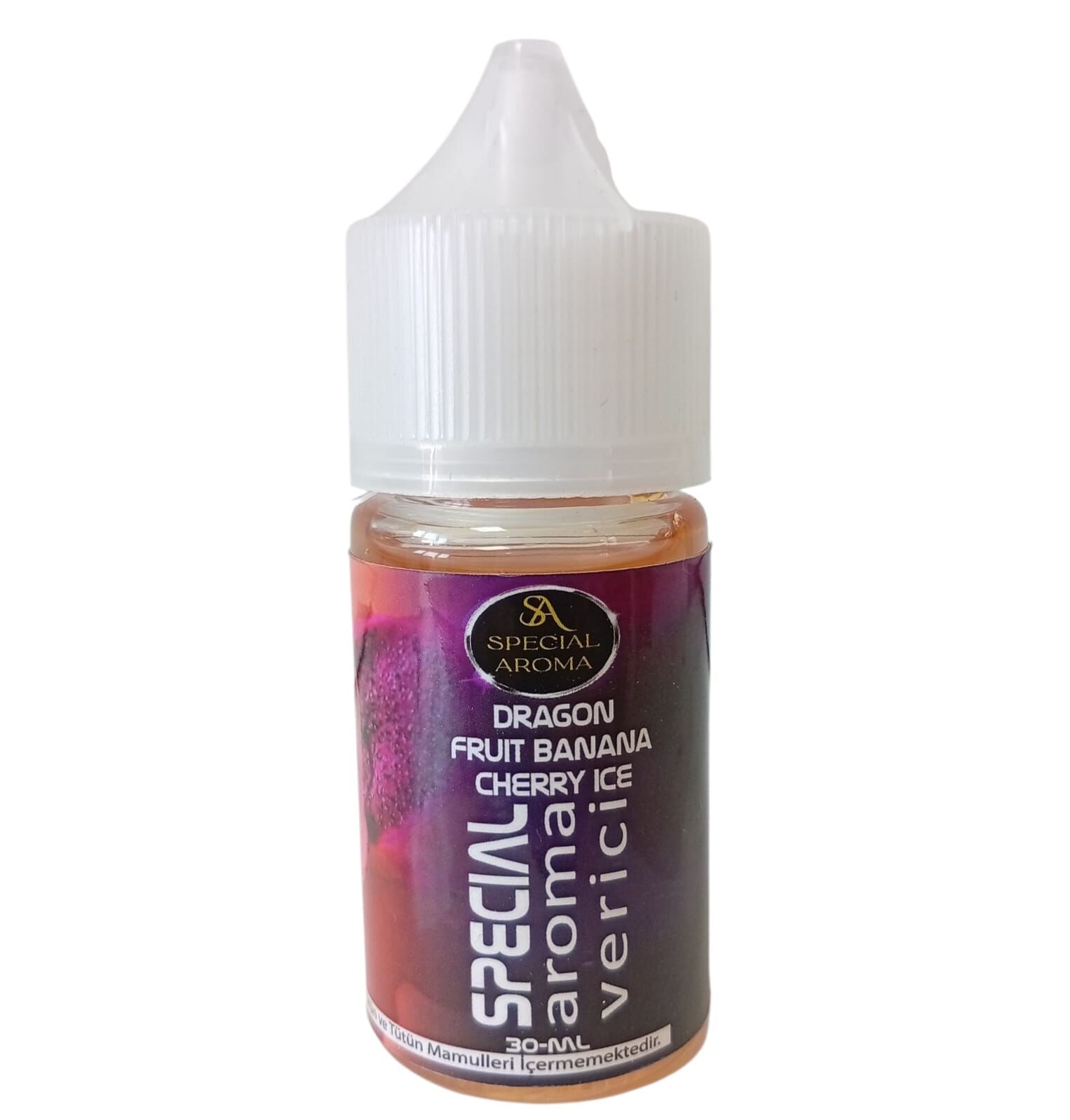 NARGİLE AROMA VERİCİ (DRAGON FRUİT BANANA CHERRY ICE) 30 ML