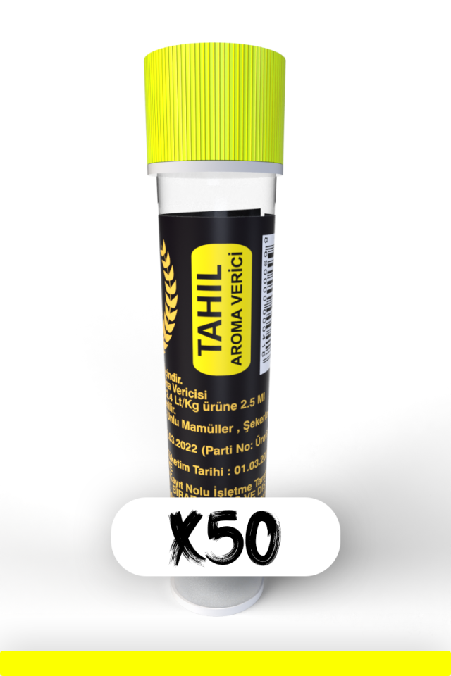 Tahıl Aroması | 2,5ML | 50 Adet