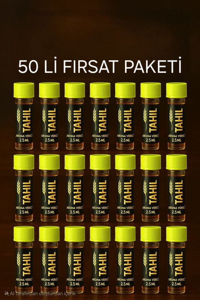 Tahıl Aroması | 2,5ML | 50 Adet
