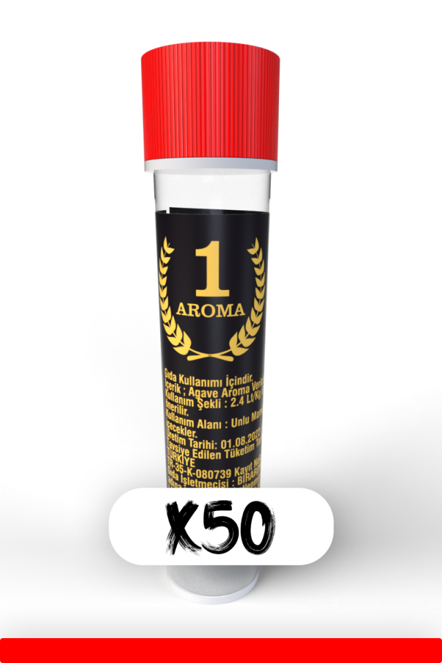 Agave Aroması | 2,5ML | 50 Adet
