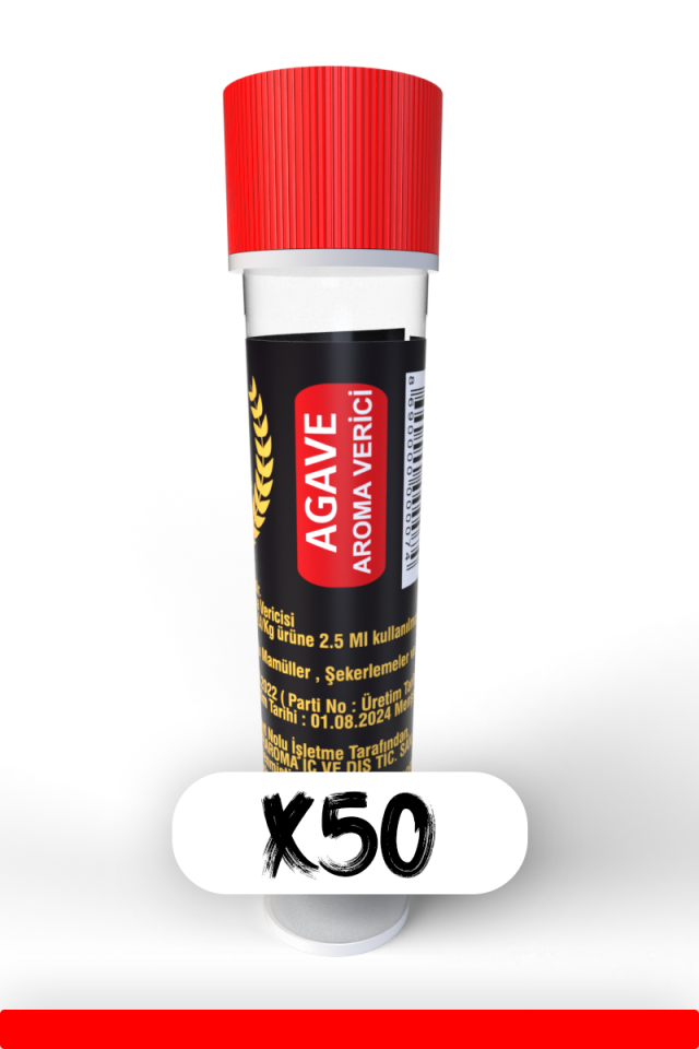 Agave Aroması | 2,5ML | 50 Adet