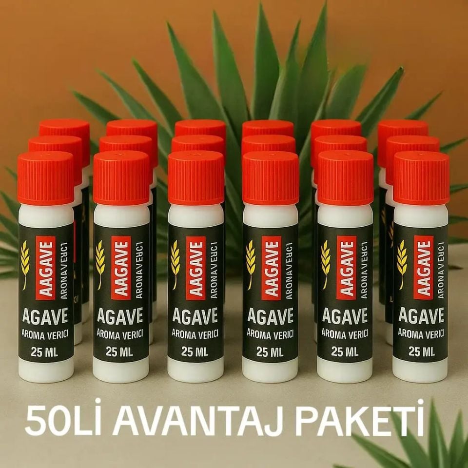 Agave Aroması | 2,5ML | 50 Adet