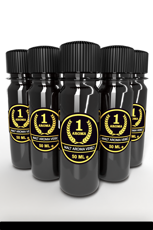 Siyah Malt Aroması | 50ML | 5 Adet