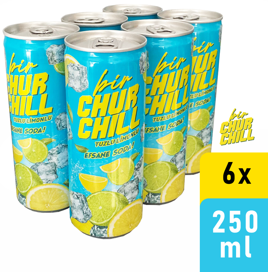 Bir Churchill - Tuzla, Limonla, Ferahla - 6 Adet