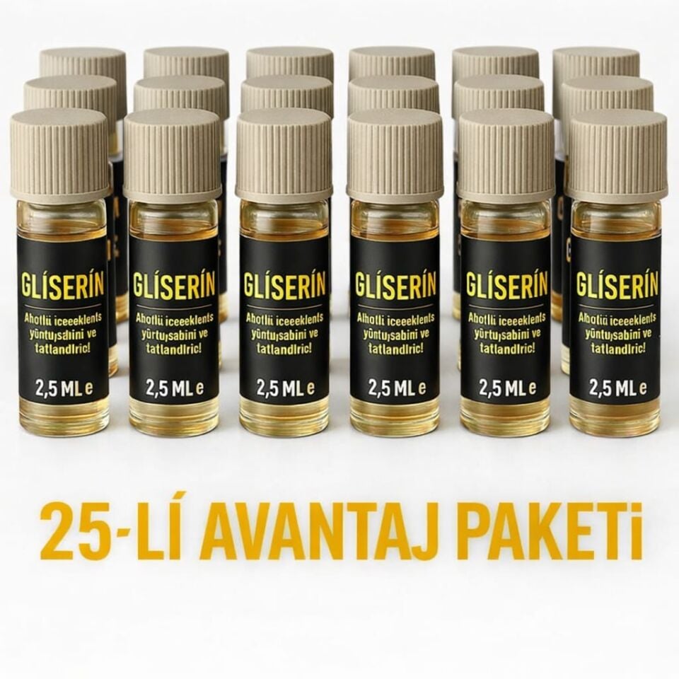 GLİSERİN / 2,5 ML (25 ADET)
