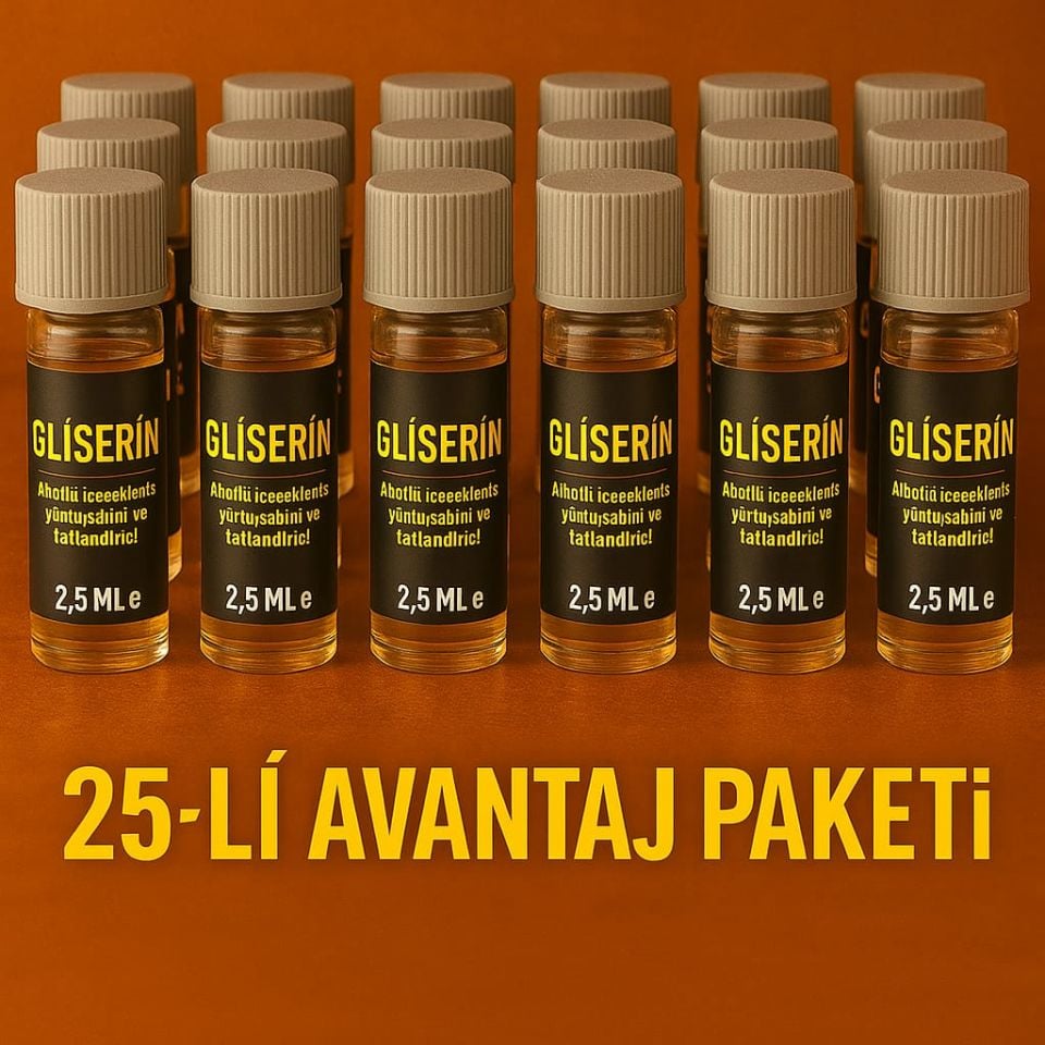 GLİSERİN 2,5 ML (25 ADET)