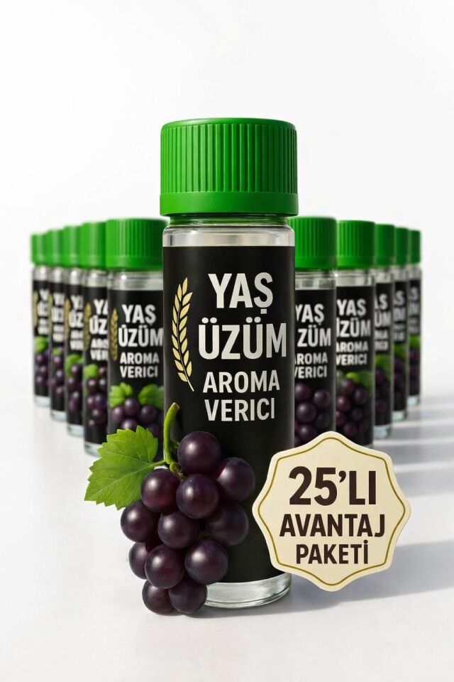 YAŞ ÜZÜM / 2,5 ML (25 ADET)