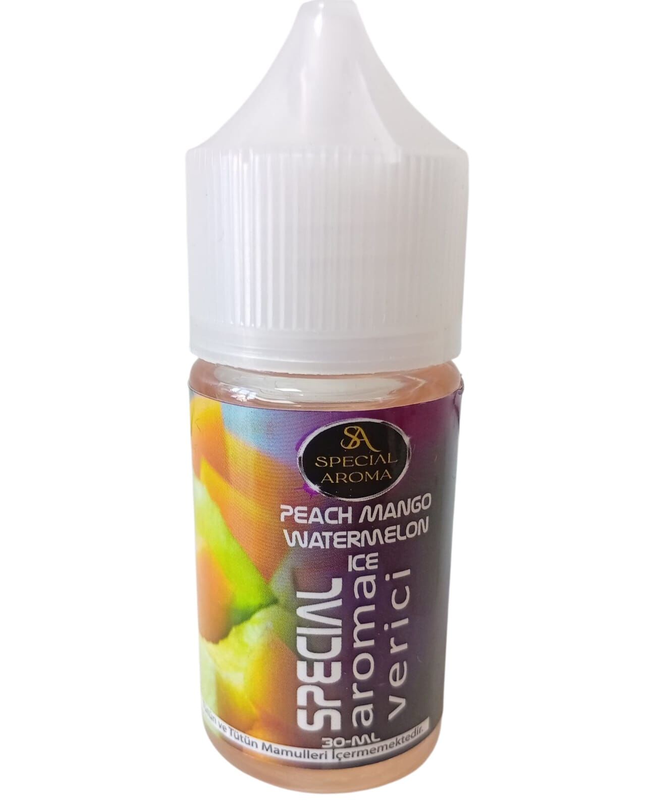 NARGİLE AROMA VERİCİ ( PEACH MANGO WATERMELON ICE ) 30 ML