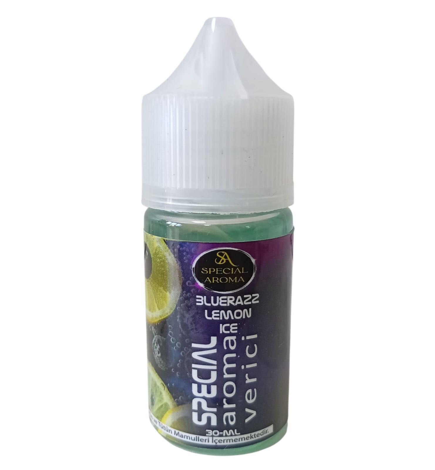 NARGİLE AROMA VERİCİ ( BLUERAZZ LEMON ICE ) 30 ML