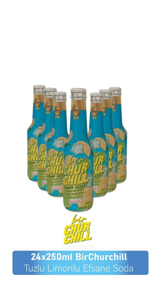 Bir Churchill - Tuzla, Limonla, Ferahla - 24 Adet